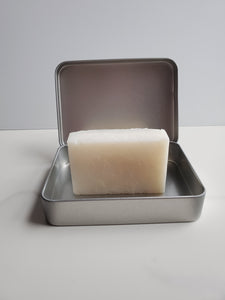 Organic soap+shampoo bar w/ carrying tin
