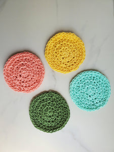 Rainbow set of makeup remover pads