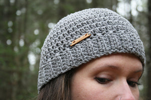 Cotton beanie fitted hat
