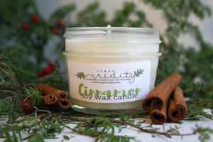 4 oz soy wax essential oil candle