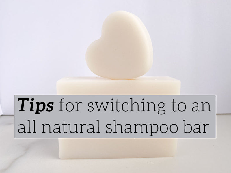 Shampoo bar tips