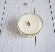 Load image into Gallery viewer, 8 oz soy wax essential oil wood wick candle