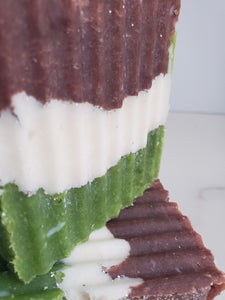 5oz Holiday spice solid bar shampoo