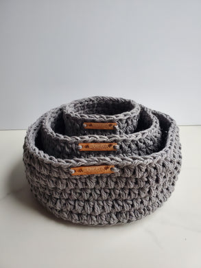 Cotton storage basket