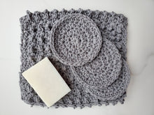 Load image into Gallery viewer, Cotton washcloth