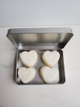 Load image into Gallery viewer, Sample heart solid bar shampoo+soap 2-in-1 travel size