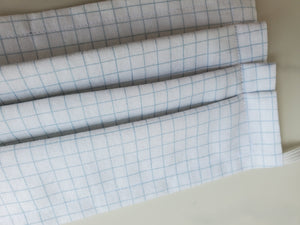 Cotton face mask with filter pocket