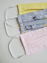 Load image into Gallery viewer, Cotton face mask with filter pocket