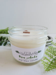 4 oz summer scented soy wax candle