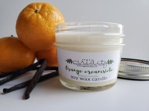 4 oz summer scented soy wax candle