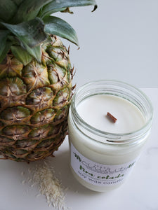 16 oz summer scented soy wax candle