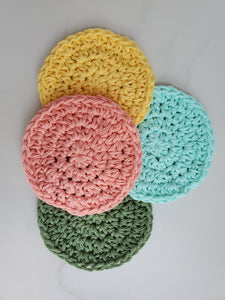 Rainbow set of makeup remover pads