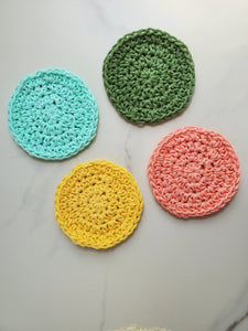 Rainbow set of makeup remover pads