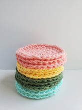 Load image into Gallery viewer, Rainbow set of makeup remover pads