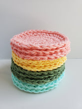 Load image into Gallery viewer, Rainbow set of makeup remover pads