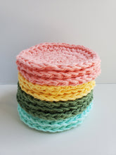Load image into Gallery viewer, Rainbow set of makeup remover pads