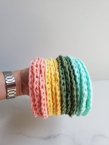 Rainbow set of makeup remover pads
