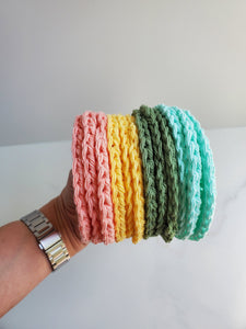 Rainbow set of makeup remover pads