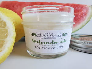 4 oz summer scented soy wax candle