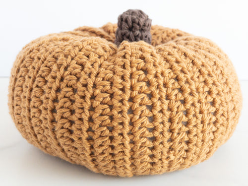 Crochet cotton pumpkin