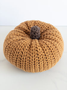 Crochet cotton pumpkin