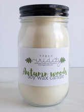 Load image into Gallery viewer, 8 oz autumn scented soy wax candle