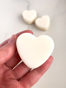 Sample heart solid bar shampoo+soap 2-in-1 travel size