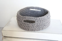Load image into Gallery viewer, Cotton storage basket with handles