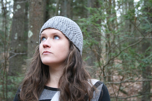 Cotton beanie fitted hat