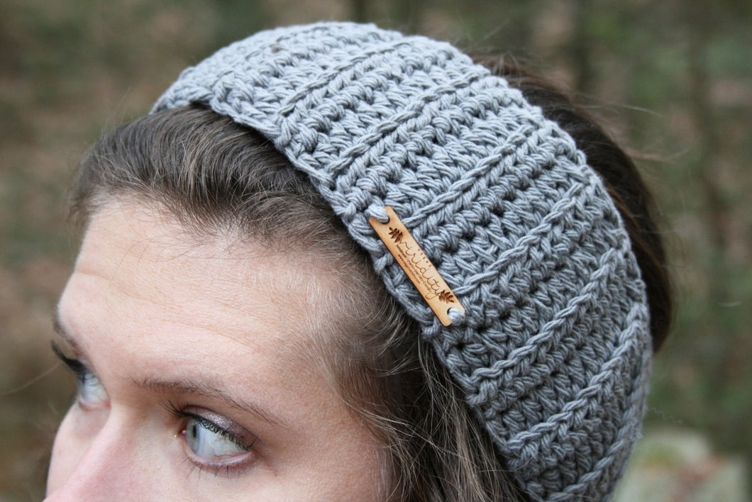 Cotton ear warmer