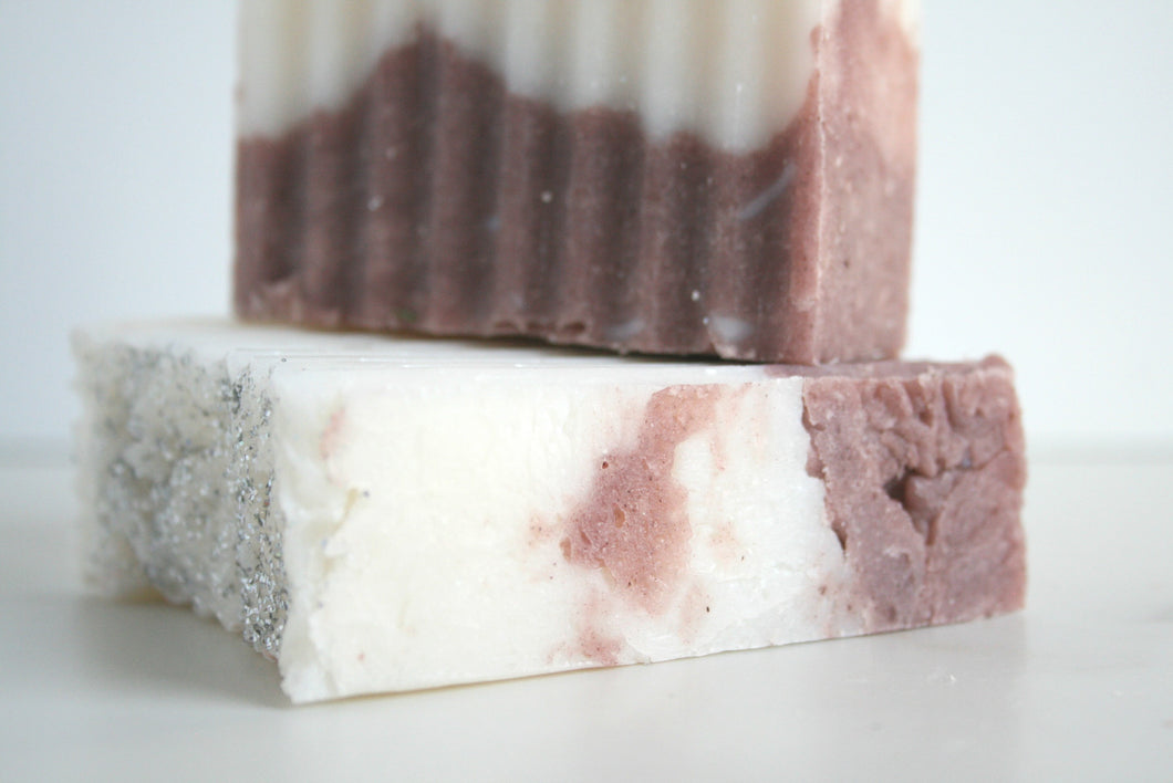 5oz Peppermint solid bar shampoo+soap