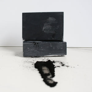 Charcoal tea tree solid bar shampoo+soap