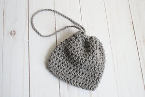 Compostable cotton drawstring bag