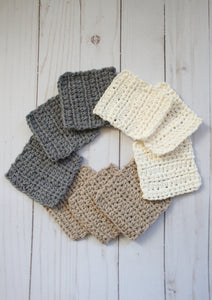 Reusable cotton makeup remover squares