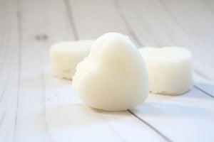 Sample heart solid bar shampoo+soap 2-in-1 travel size