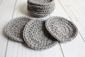 Makeup remover cotton rounds set with bag