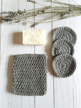 Load image into Gallery viewer, Makeup remover cotton rounds set with bag
